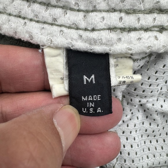 Patagonia Pants Mens Medium Green Textured Mesh Lined Hiking Made USA Outdoor - Picture 6 of 12